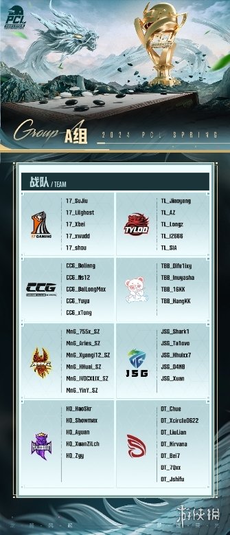 PUBGpcI2024春季赛赛程一览图1