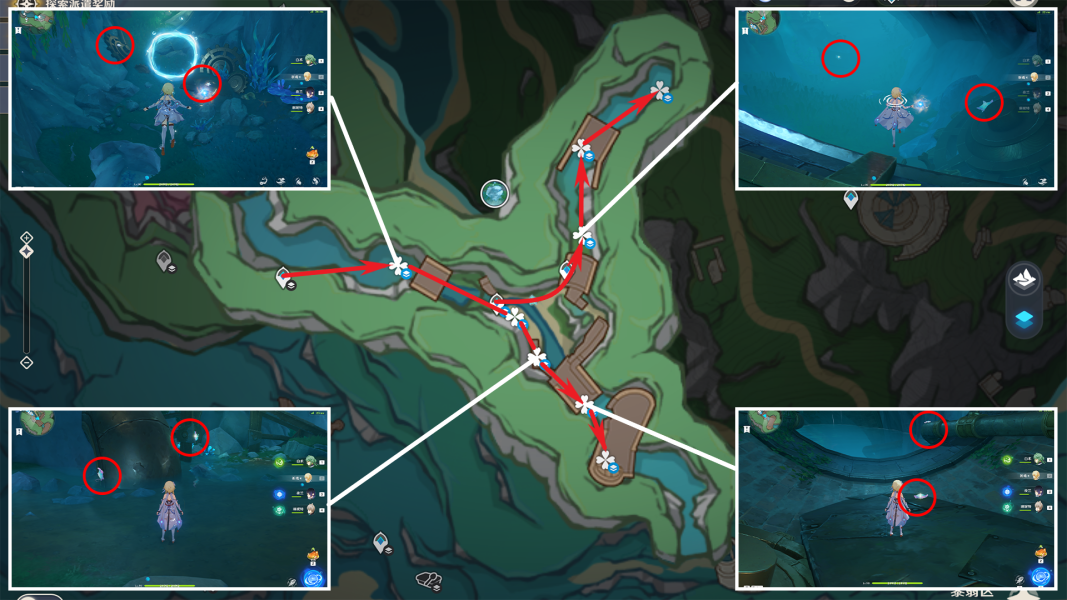 原神4.7幽光星星采集路线 克洛琳德突破材料幽光星星收集攻略图8