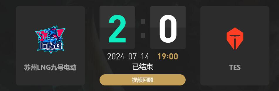 lol夏季赛组内赛LNG vs TES赛况介绍图1