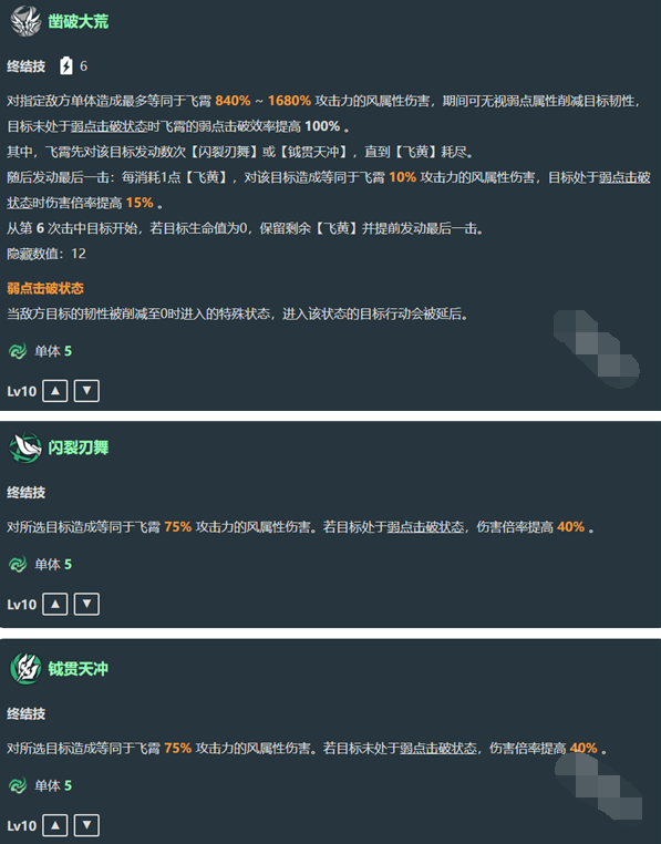 崩坏星穹铁道飞霄技能是什么 崩坏星穹铁道飞霄技能机制效果爆料图4