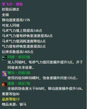 剑网3黑龙沼刷马点位置在哪 黑龙沼刷马点位置及里飞沙捕捉技巧分享图3