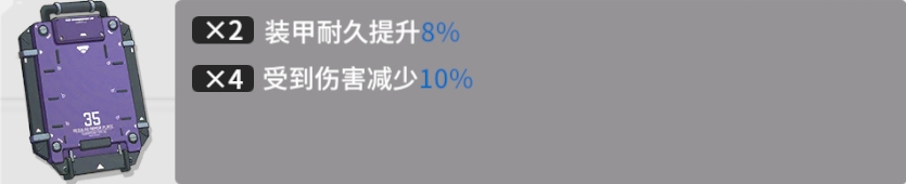 《终末阵线：伊诺贝塔》装甲作用介绍