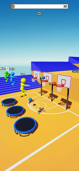 飞天大灌篮3D官方版(Jump Dunk 3D) V0.6 安卓版