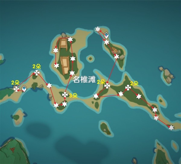 原神3.7血斛采集路线分享图5