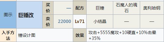 符文工房5巨锤改怎么做 符文工房5巨锤改制作方法分享图1