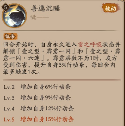 阴阳师我妻善逸技能一览图4