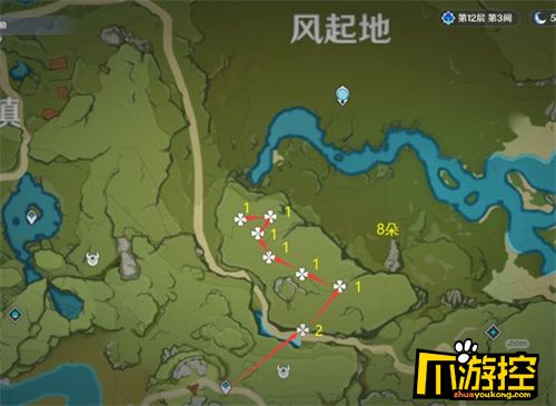 原神小灯草在哪里采图2