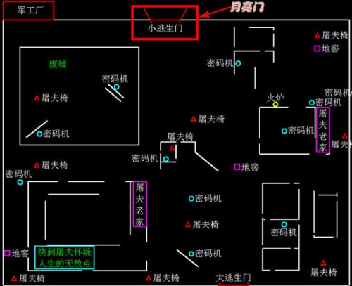 第五人格逃生门具体位置在哪图1