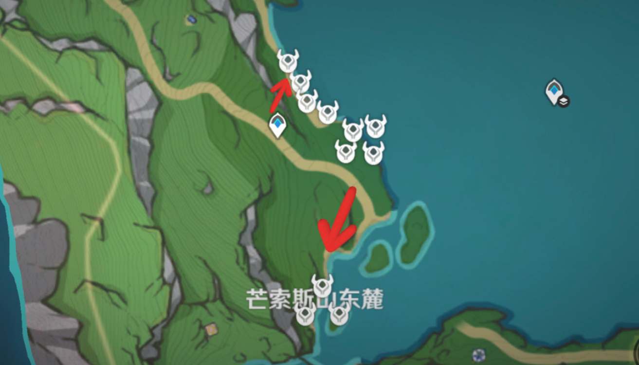 原神原海异种刷怪路线一览图片2