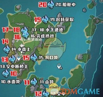 原神4.2水神瞳位置在哪 4.2水神瞳位置汇总一览图2