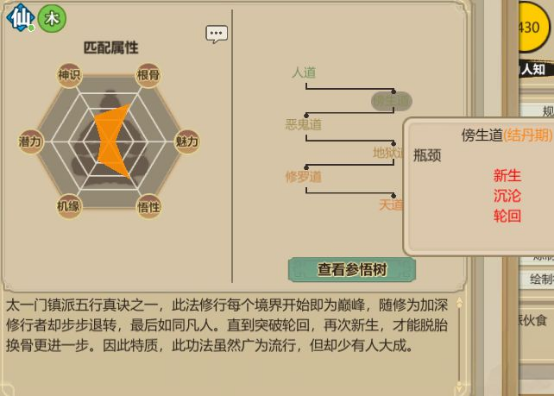 了不起的修仙模拟器太一门功法图7