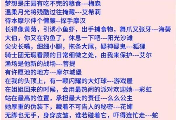 摩尔庄园灯谜答案是什么 灯谜答案大全2024最新图2