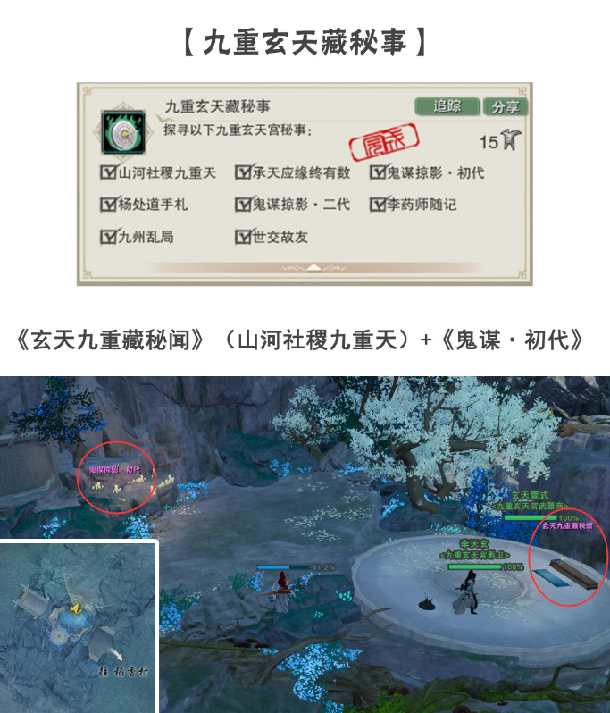 剑网3新稻香村全成就图文攻略图1