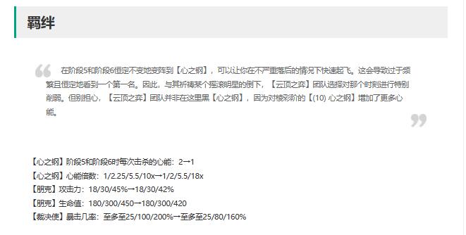 云顶之弈14.4羁绊调整一览图1