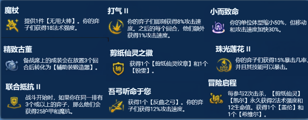 金铲铲之战s11剪纸蓝天使阵容推荐 剪纸蓝天使阵容装备搭配攻略图4