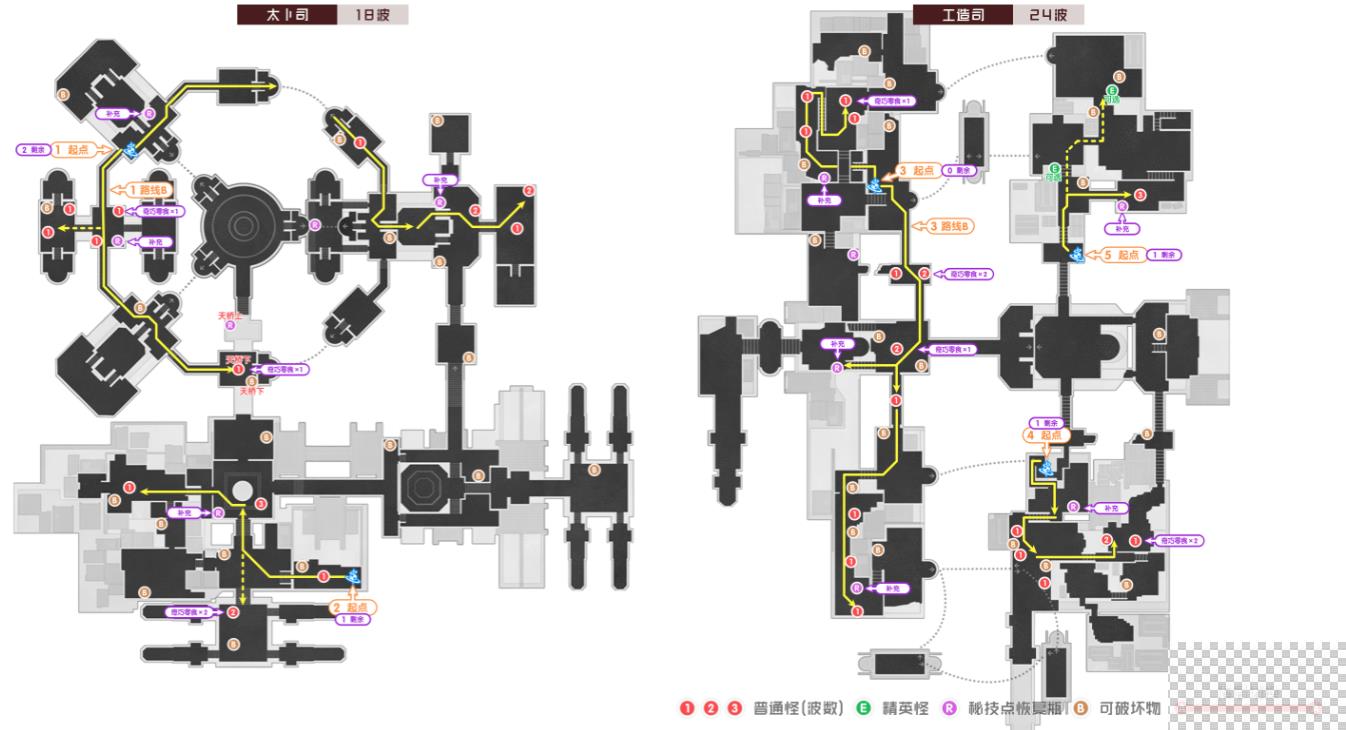 崩坏星穹铁道2.1最佳锄地路线一览图8