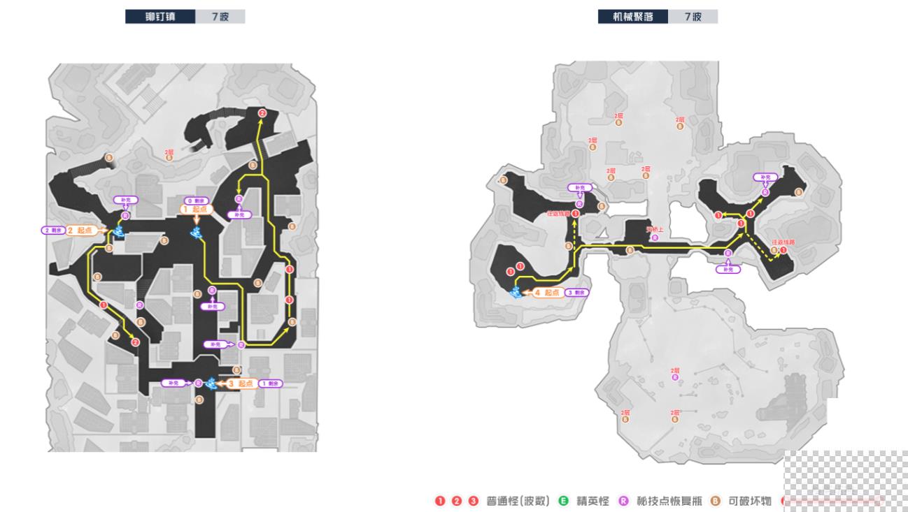 崩坏星穹铁道2.1最佳锄地路线一览图6