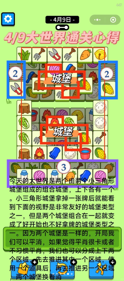 羊羊大世界4.9攻略 羊了个羊4月9日羊羊大世界怎么过图1