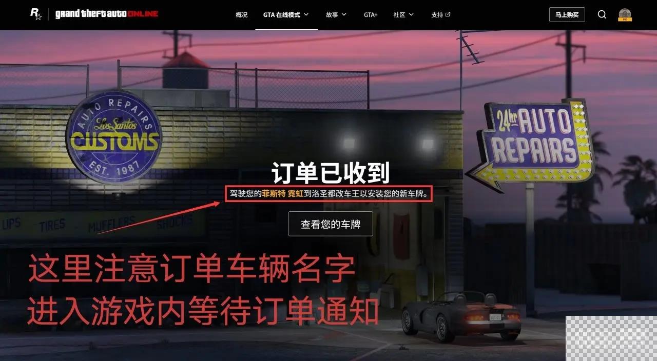 GTA5线上模式自定义车牌攻略图5