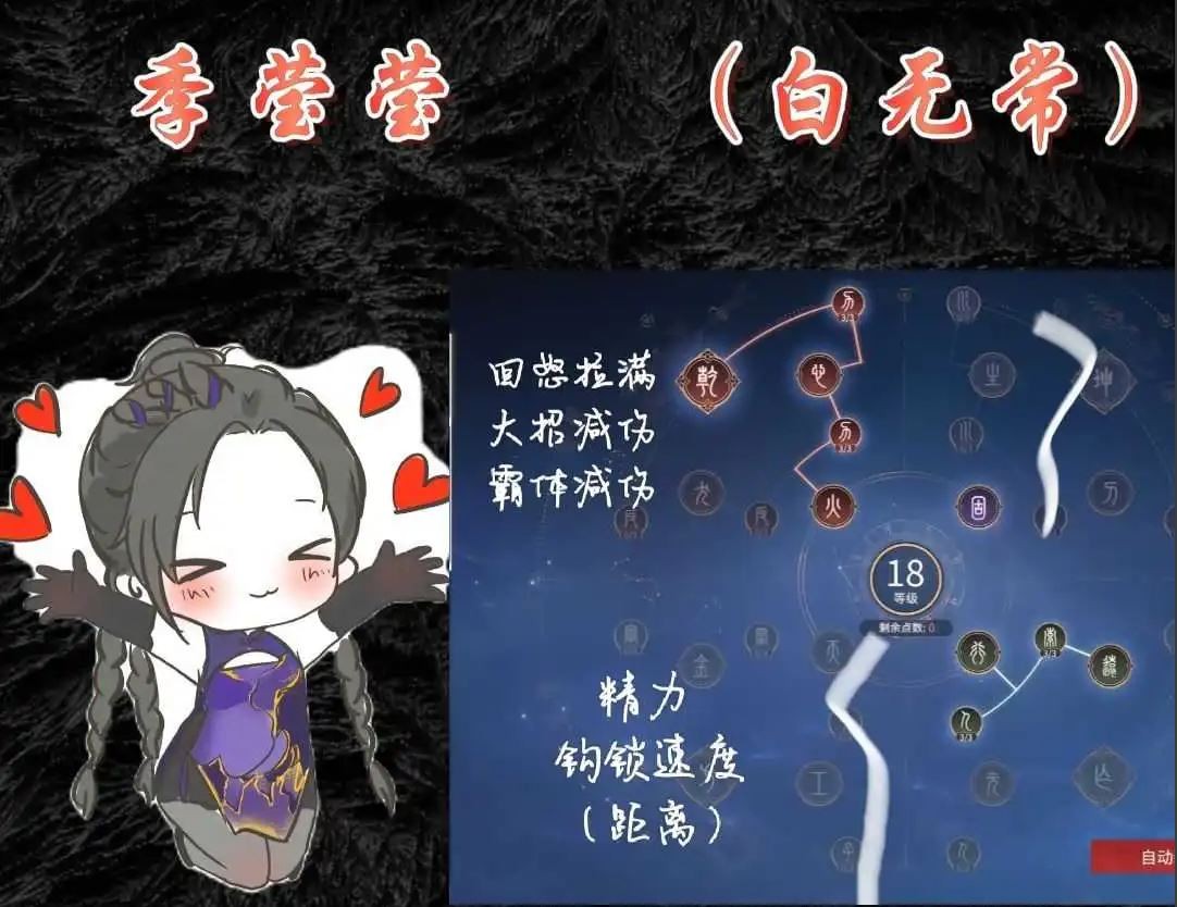 永劫无间2024最新季莹莹单排PVP天赋搭配推荐图1