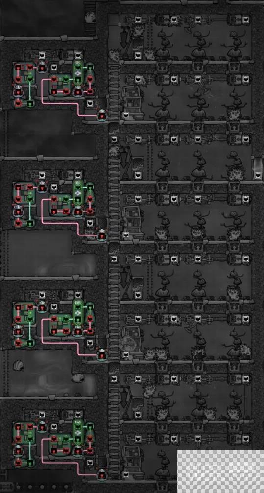 缺氧树鼠及乔木的联合养殖种植模块建造攻略图4