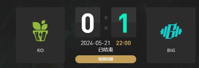 lolLGC传奇杯K.O vs BIG赛况介绍图1