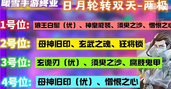 暖雪手游终业DLC新流派日月轮转双天怎么开荒 手游终业DLC新流派日月轮转双天开荒攻略图13