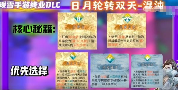 暖雪手游终业DLC新流派日月轮转双天怎么开荒 手游终业DLC新流派日月轮转双天开荒攻略图17