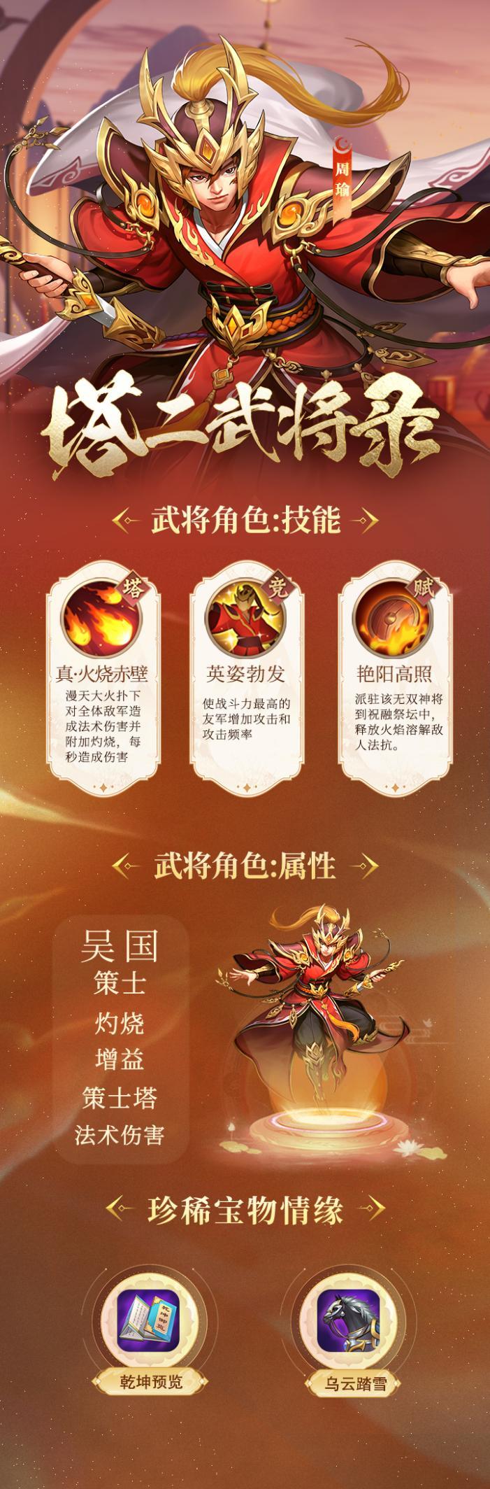 塔王之王2周瑜技能怎么样 周瑜技能角色介绍图1