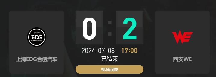 lol夏季赛组内赛EDG vs WE赛况介绍图1
