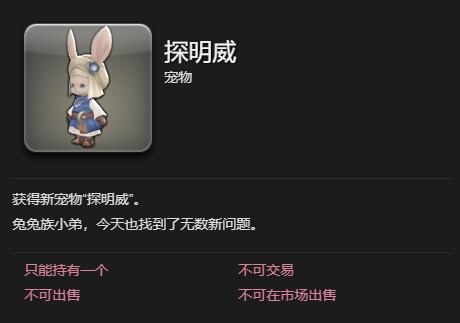 ff14探明威宠物获得方法图2