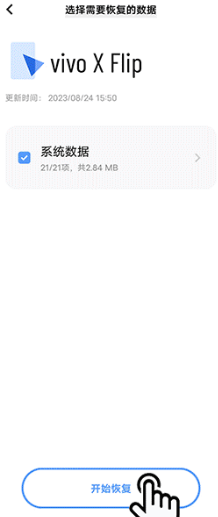 vivo云服务怎么恢复备份 vivo云服务恢复备份方法图4