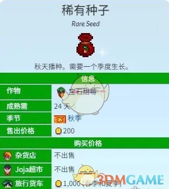 星露谷物语宝石甜莓流怎么样 宝石甜莓流介绍图1